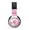 The Pink Floral Designed Hearts Skin for the Beats by Dre Pro Headphones