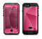 the pink geometric pattern  iPhone 6/6s Plus LifeProof Fre POWER Case Skin Kit