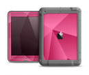 The Pink Geometric Pattern Apple iPad Air LifeProof Fre Case Skin Set