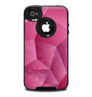 The Pink Geometric Pattern Skin for the iPhone 4-4s OtterBox Commuter Case
