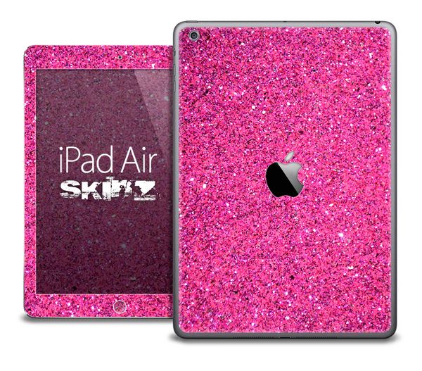 The Pink Glitter Skin for the iPad Air