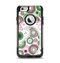 The Pink & Green Floral Paisley Apple iPhone 6 Otterbox Commuter Case Skin Set