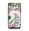 The Pink & Green Floral Paisley Apple iPhone 6 Otterbox Symmetry Case Skin Set