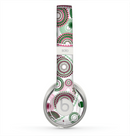 The Pink & Green Floral Paisley Skin for the Beats by Dre Solo 2 Headphones