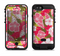 The Pink & Green Hawaiian Floral Pattern V4 Apple iPhone 6/6s LifeProof Fre POWER Case Skin Set