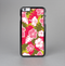 The Pink & Green Hawaiian Floral Pattern V4 Skin-Sert Case for the Apple iPhone 6 Plus