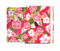 The Pink & Green Hawaiian Floral Pattern V4 Full Body Skin Set for the Apple iPad Mini 3