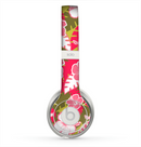The Pink & Green Hawaiian Floral Pattern V4 Skin for the Beats by Dre Solo 2 Headphones