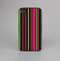 The Pink & Green Striped Skin-Sert for the Apple iPhone 4-4s Skin-Sert Case