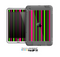 The Pink & Green Striped Skin for the Apple iPad Mini LifeProof Case