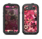 The Pink Grungy Floral Abstract Samsung Galaxy S3 LifeProof Fre Case Skin Set
