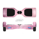 The Pink Grungy Surface Texture Full-Body Skin Set for the Smart Drifting SuperCharged iiRov HoverBoard