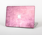 The Pink Grungy Surface Texture Skin Set for the Apple MacBook Pro 15" with Retina Display