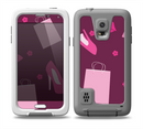 The Pink High Heel Shopping Pattern Skin for the Samsung Galaxy S5 frē LifeProof Case