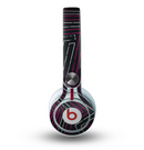 The Pink & Light Blue Abstract Maze Pattern Skin for the Beats by Dre Mixr Headphones