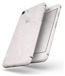 The Pink Mint Royal Pattern - Skin-kit for the iPhone 8 or 8 Plus