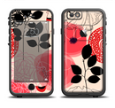 The Pink Nature Layered Pattern V1 Apple iPhone 6/6s LifeProof Fre Case Skin Set