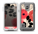 The Pink Nature Layered Pattern V1 Skin for the Samsung Galaxy S5 frē LifeProof Case