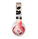 The Pink Nature Layered Pattern V1 Skin for the Beats by Dre Studio (2013+ Version) Headphones