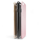 The Pink Ombre Scratched Service iPhone 6/6s or 6/6s Plus 2-Piece Hybrid INK-Fuzed Case