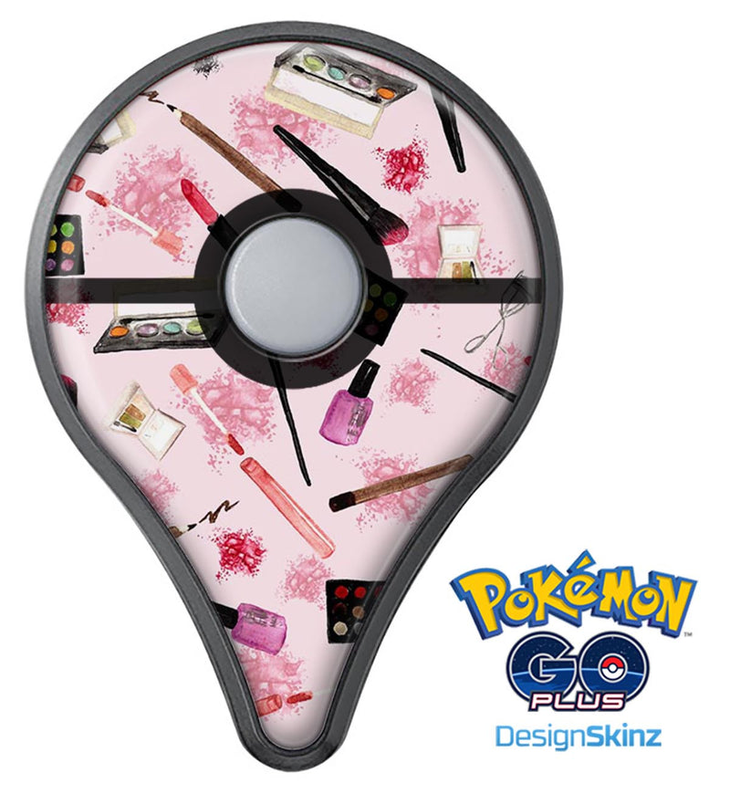 The Pink Out of the MakeUp Bag Pattern Pokémon GO Plus Vinyl Protective Decal Skin Kit