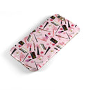 The Pink Out of the MakeUp Bag Pattern iPhone 6/6s or 6/6s Plus 2-Piece Hybrid INK-Fuzed Case