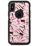 The Pink Out of the MakeUp Bag Pattern 3 - iPhone X OtterBox Case & Skin Kits