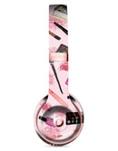 The Pink Out of the MakeUp Bag Pattern Full-Body Skin Kit for the Beats by Dre Solo 3 Wireless Headphones