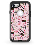 The Pink Out of the MakeUp Bag Pattern - iPhone 7 or 8 OtterBox Case & Skin Kits