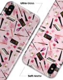 The Pink Out of the MakeUp Bag Pattern - iPhone X Clipit Case