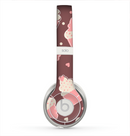 The Pink Outlined Cupcake Pattern Skin for the Beats by Dre Solo 2 Headphones