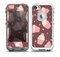 The Pink Outlined Cupcake Pattern Skin for the iPhone 5-5s fre LifeProof Case
