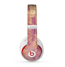 The Pink Paint Splattered Brick Wall Skin for the Beats by Dre Studio (2013+ Version) Headphones
