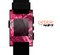 The Pink Patched Animal Print Skin for the Pebble SmartWatch for the Pebble Watch