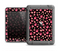 The Pink Paw Prints on Black Apple iPad Air LifeProof Fre Case Skin Set