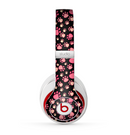 The Pink Paw Prints on Black Skin for the Beats by Dre Studio (2013+ Version) Headphones