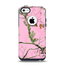 The Pink Real Camouflage Apple iPhone 5c Otterbox Commuter Case Skin Set