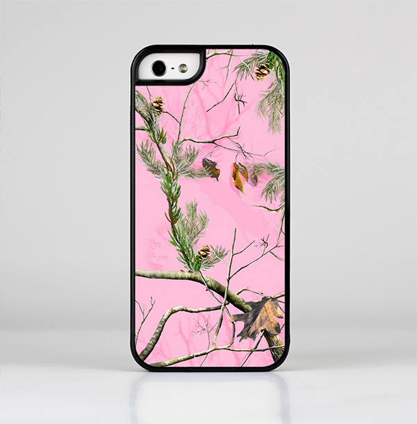 The Pink Real Camouflage Skin-Sert for the Apple iPhone 5-5s Skin-Sert Case