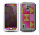 The Pink, Red and Green Drop-Shapes Skin for the Samsung Galaxy S5 frē LifeProof Case