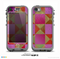 The Pink, Red and Green Drop-Shapes Skin for the iPhone 5c nüüd LifeProof Case