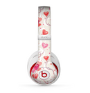 The Pink, Red and Tan Heart Balloon Pattern Skin for the Beats by Dre Studio (2013+ Version) Headphones