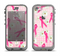 The Pink Ribbon Collage Breast Cancer Awareness Apple iPhone 5c LifeProof Nuud Case Skin Set