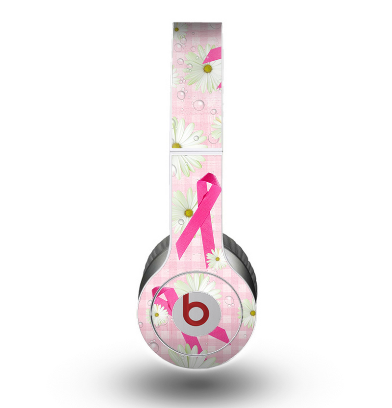 The Pink Ribbon Collage Breast Cancer Awareness Skin for the Beats by Dre Original Solo-Solo HD Headphones