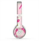 The Pink Ribbon Collage Breast Cancer Awareness Skin for the Beats by Dre Solo 2 Headphones