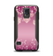 The Pink Sparkly Chandelier Hearts Samsung Galaxy S5 Otterbox Commuter Case Skin Set