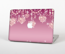 The Pink Spiral Polka Dots Skin for the Apple MacBook Pro Retina 15"