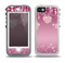 The Pink Sparkly Chandelier Hearts Skin for the iPhone 5-5s OtterBox Preserver WaterProof Case
