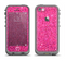 The Pink Sparkly Glitter Ultra Metallic Apple iPhone 5c LifeProof Fre Case Skin Set