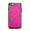 The Pink Sparkly Glitter Ultra Metallic Apple iPhone 6 Otterbox Symmetry Case Skin Set