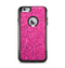 The Pink Sparkly Glitter Ultra Metallic Apple iPhone 6 Plus Otterbox Commuter Case Skin Set